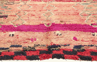 6 x 9 - Pink Vintage Boujad Moroccan Rug - 21932