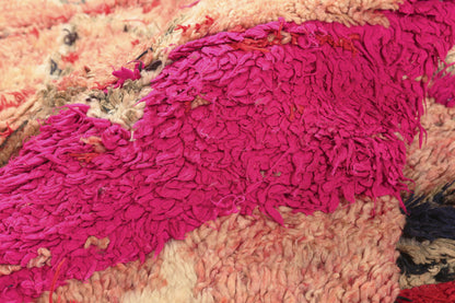 6 x 9 - Pink Vintage Boujad Moroccan Rug - 21932