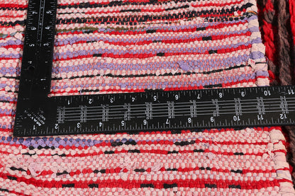 3 x 5 - Red Vintage Boujad Moroccan Rug - 21941