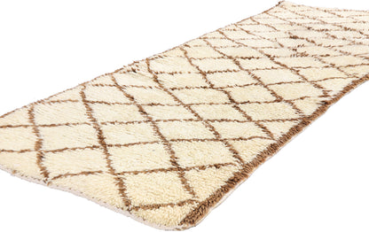 2 x 6 - Ivory Vintage Azilal Moroccan Rug - 21944