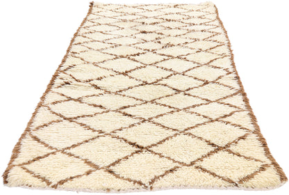 2 x 6 - Ivory Vintage Azilal Moroccan Rug - 21944