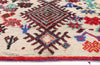 6 x 9 - Ivory Vintage Azilal Moroccan Rug - 21947