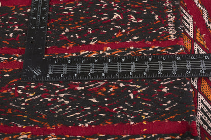3 x 27 - Red Vintage Zemmour Moroccan Kilim Rug - 21970