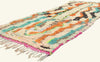 3 x 8 - Ivory Vintage Azilal Moroccan Rug - 21984