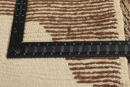 3 x 6 - Ivory Vintage Azilal Moroccan Rug - 21997