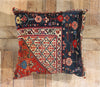2 x 2 Antique Caucasian Kuba Rug Pillow 78932