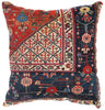 2 x 2 Antique Caucasian Kuba Rug Pillow 78932