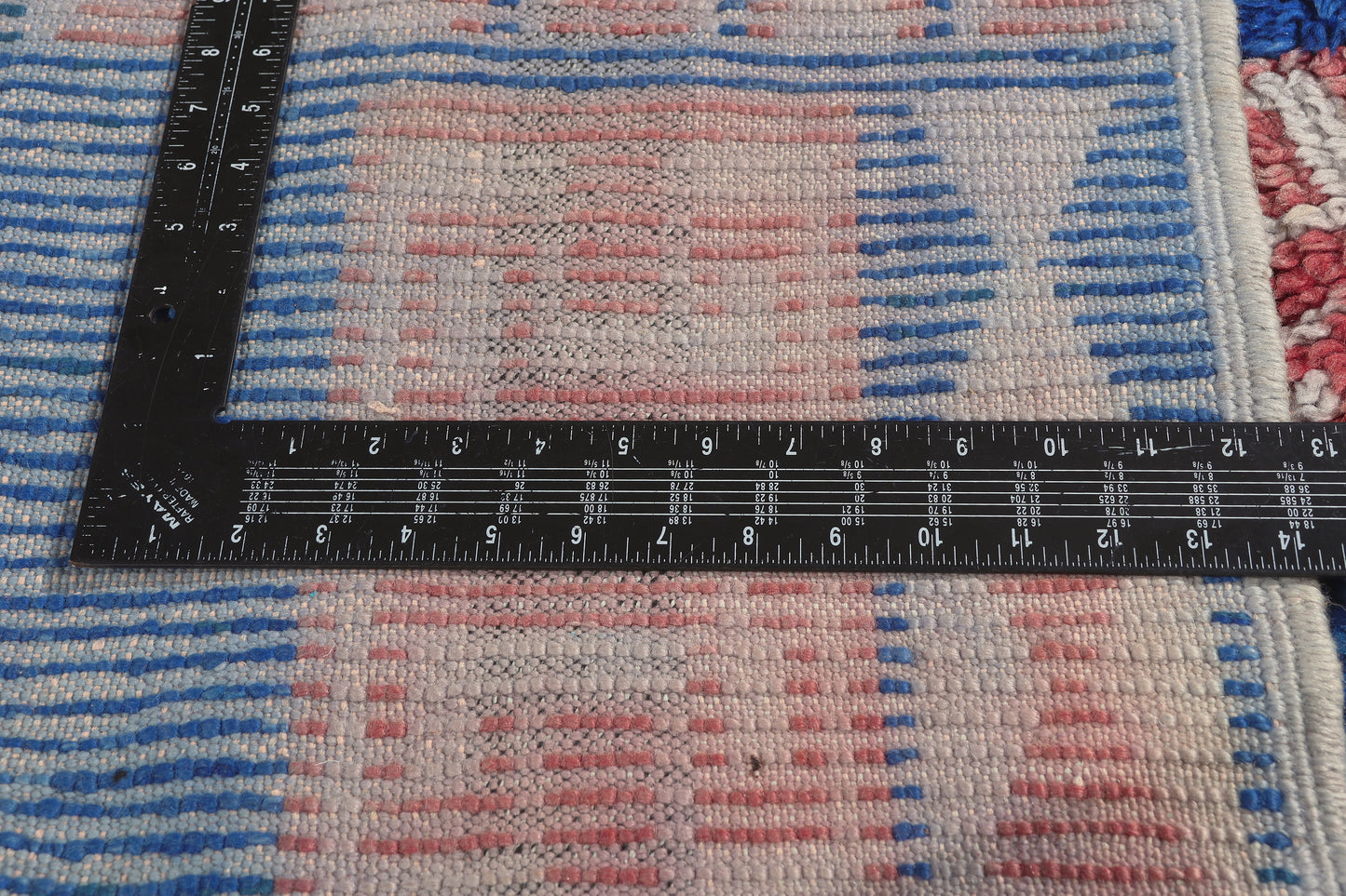 4 x 7 - Blue Vintage Azilal Moroccan Rug - 22002