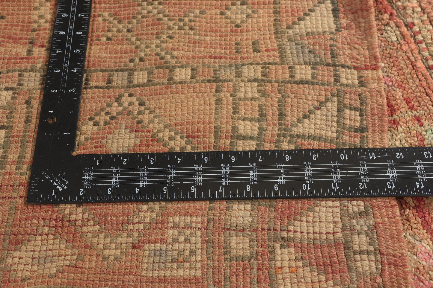 5 x 6 - Rust Vintage Beni MGuild Moroccan Rug - 22007