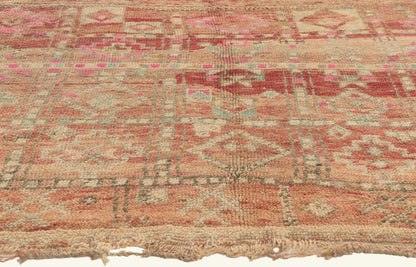 5 x 6 - Rust Vintage Beni MGuild Moroccan Rug - 22007