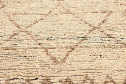 3 x 5 - Ivory Vintage Azilal Moroccan Rug - 22009