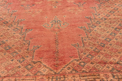 5 x 10 - Rust Vintage Taznakht Moroccan Rug - 22028
