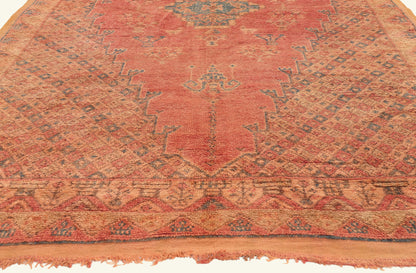 5 x 10 - Rust Vintage Taznakht Moroccan Rug - 22028