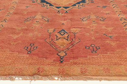5 x 9 - Rust Vintage Taznakht Moroccan Rug - 22034