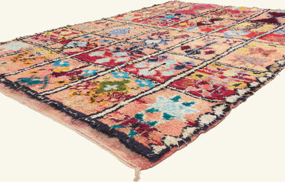 6 x 8 - Pink Vintage Boujad Moroccan Rug - 22035