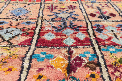 6 x 8 - Pink Vintage Boujad Moroccan Rug - 22035
