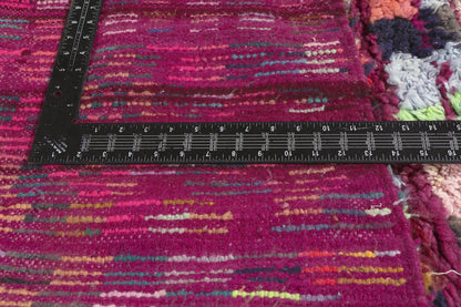 5 x 8 - Magenta Vintage Boujad Moroccan Rug - 22051