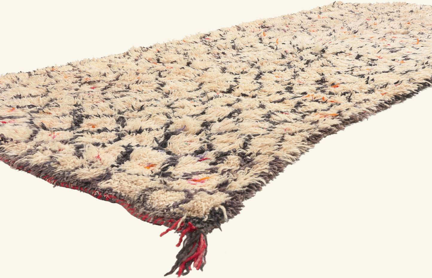 5 x 12 - Ivory Vintage Azilal Moroccan Rug - 22071