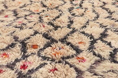 5 x 12 - Ivory Vintage Azilal Moroccan Rug - 22071