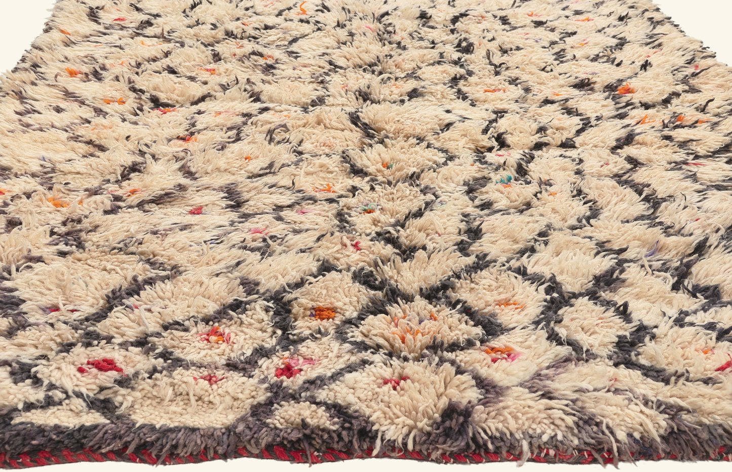5 x 12 - Ivory Vintage Azilal Moroccan Rug - 22071