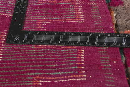 8 x 16 - Magenta Vintage Boujad Moroccan Rug - 22074