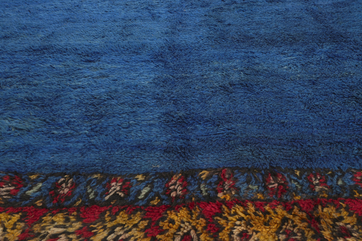 10 x 28 - Blue Vintage Beni MGuild Moroccan Rug - 22075