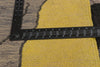 9 x 12 - Black New Beni Mrirt Moroccan Rug - 22076