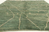 8 x 11 - Green New Beni Mrirt Moroccan Rug - 22077