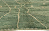8 x 11 - Green New Beni Mrirt Moroccan Rug - 22077