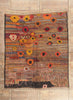 9 x 11 - Multicolor New Beni Mrirt Moroccan Rug - 22078