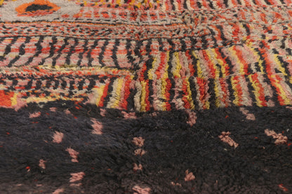 9 x 11 - Multicolor New Beni Mrirt Moroccan Rug - 22078
