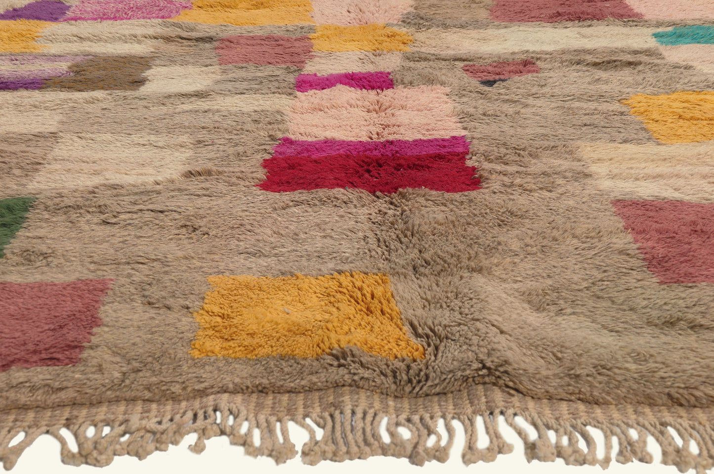 9 x 12 - Multicolor New Beni Mrirt Moroccan Rug - 22079