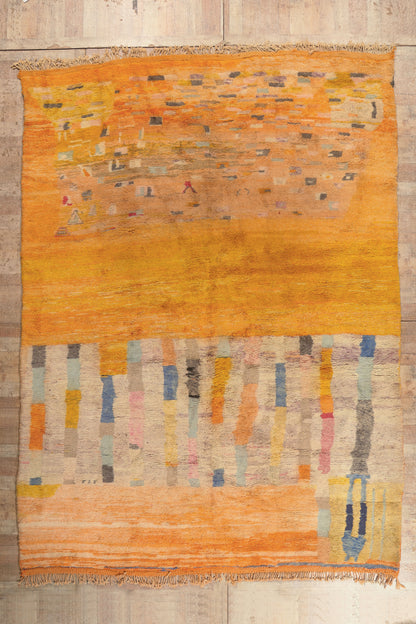 11 x 15 - Multicolor New Beni Mrirt Moroccan Rug - 22080