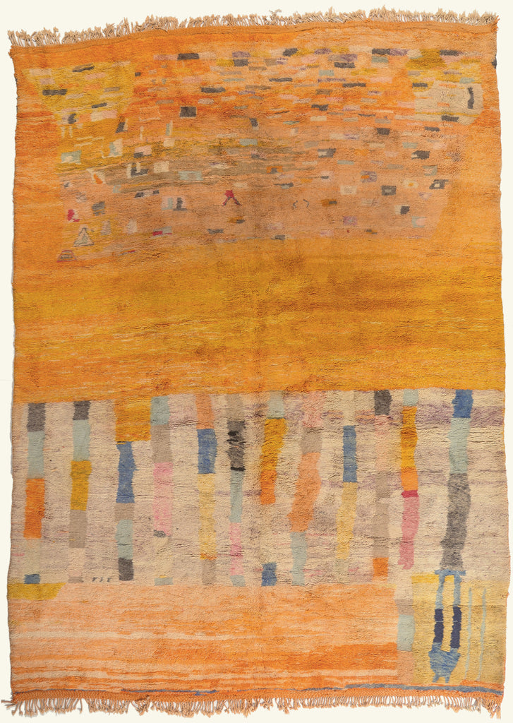 11 x 15 - Multicolor New Beni Mrirt Moroccan Rug - 22080