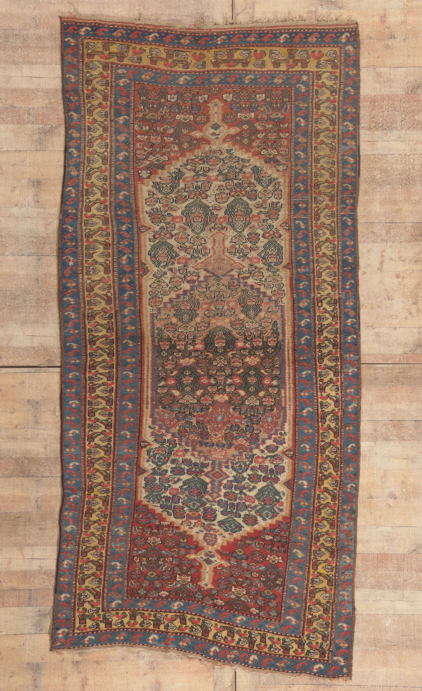 5 x 10 - Beige Antique Persian Lori Rug - 22081