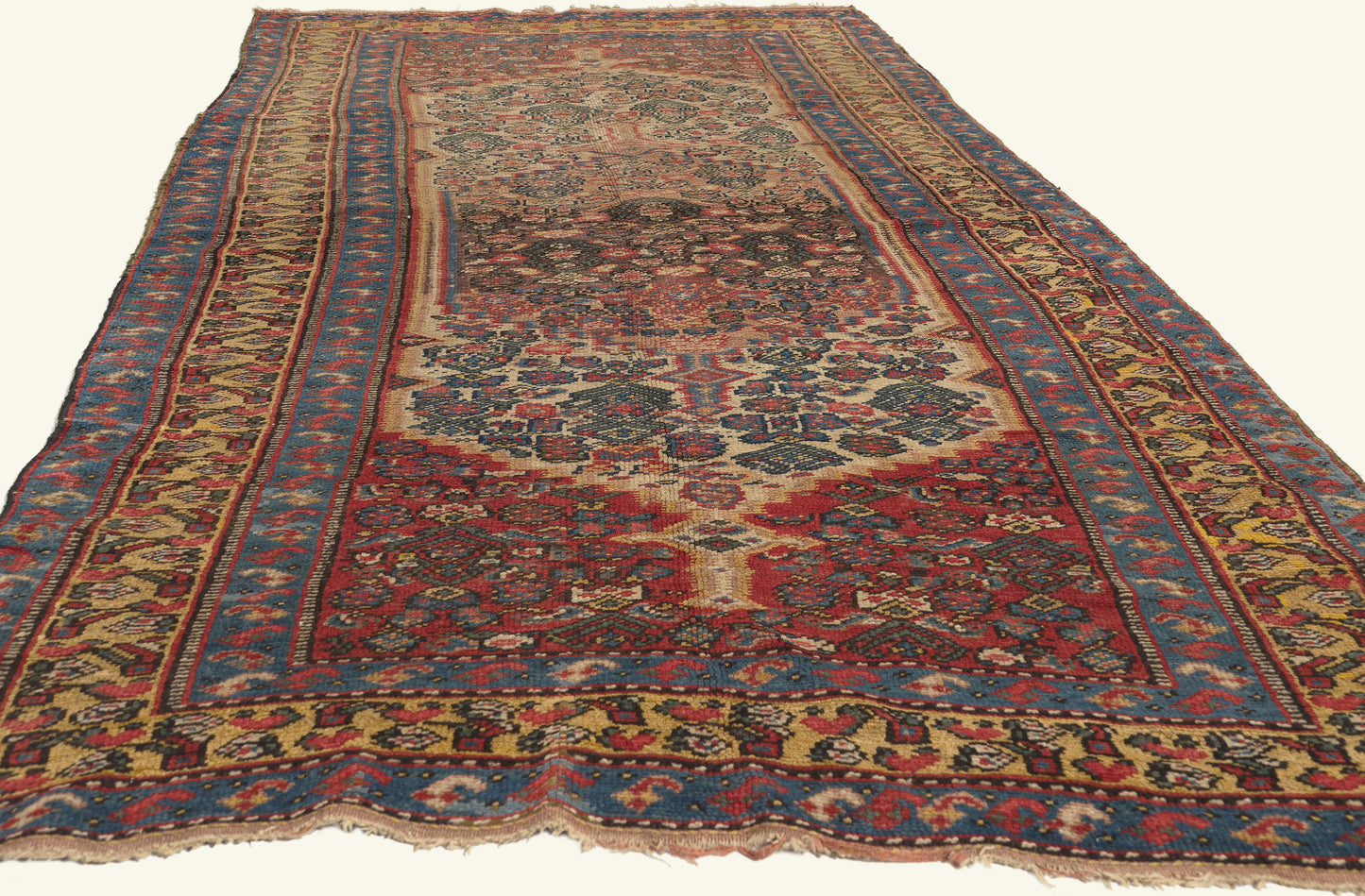 5 x 10 - Beige Antique Persian Lori Rug - 22081