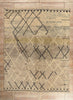 11 x 13 - Beige New Beni Mrirt Moroccan Rug - 22082