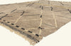 11 x 13 - Beige New Beni Mrirt Moroccan Rug - 22082