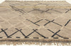 11 x 13 - Beige New Beni Mrirt Moroccan Rug - 22082