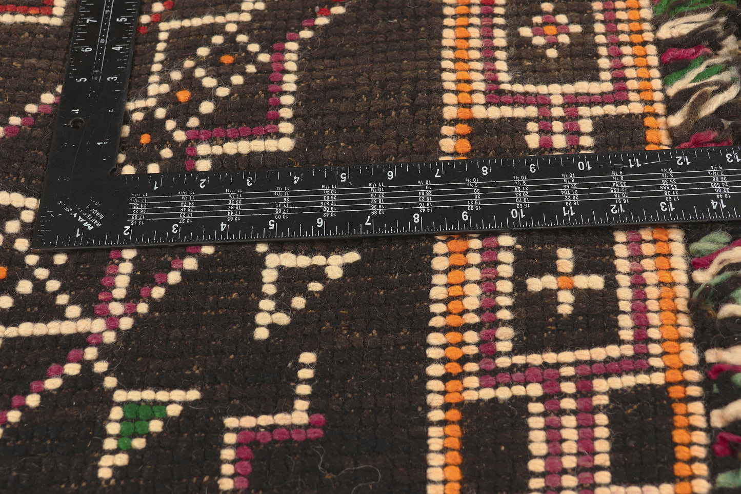 6 x 9 - Brown Vintage Beni MGuild Moroccan Rug - 22089