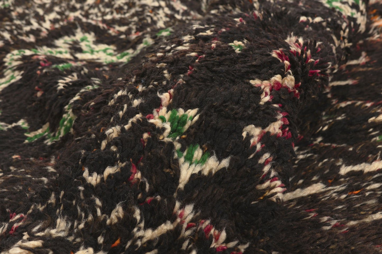 6 x 9 - Brown Vintage Beni MGuild Moroccan Rug - 22089