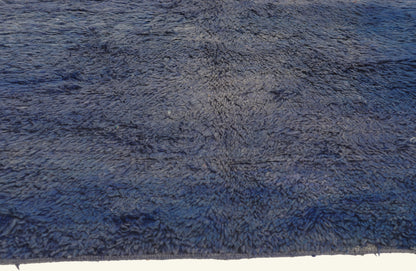6 x 8 - Blue Vintage Beni Mrirt Moroccan Rug - 22090