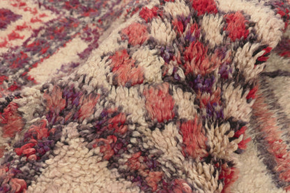 6 x 8 - Ivory Vintage Beni Ourain Moroccan Rug - 22091