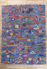 10 x 14 - Blue New Taznakht Moroccan Rug - 22092