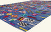 10 x 14 - Blue New Taznakht Moroccan Rug - 22092
