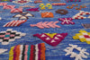 10 x 14 - Blue New Taznakht Moroccan Rug - 22092