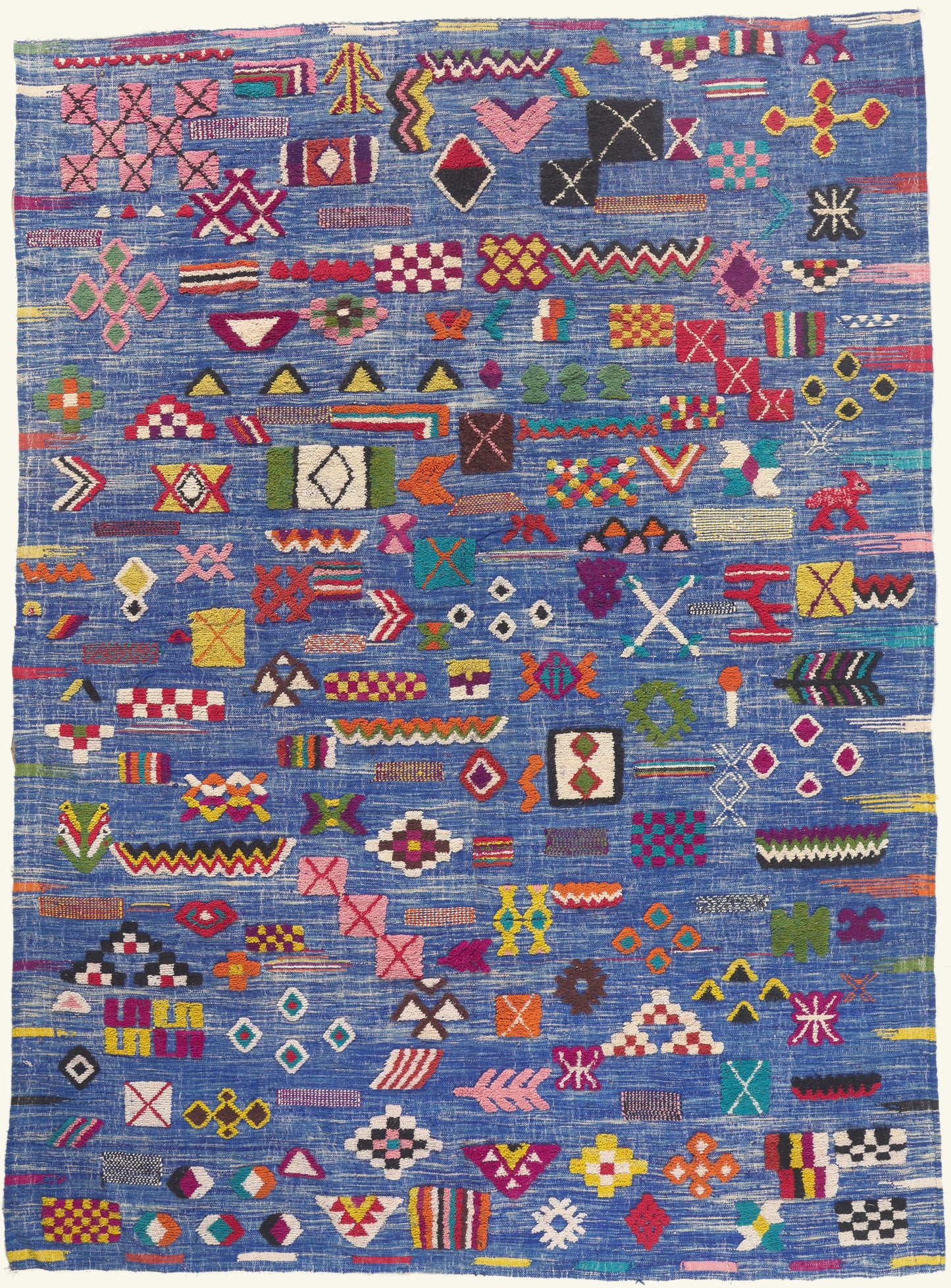 10 x 14 - Blue New Taznakht Moroccan Rug - 22092