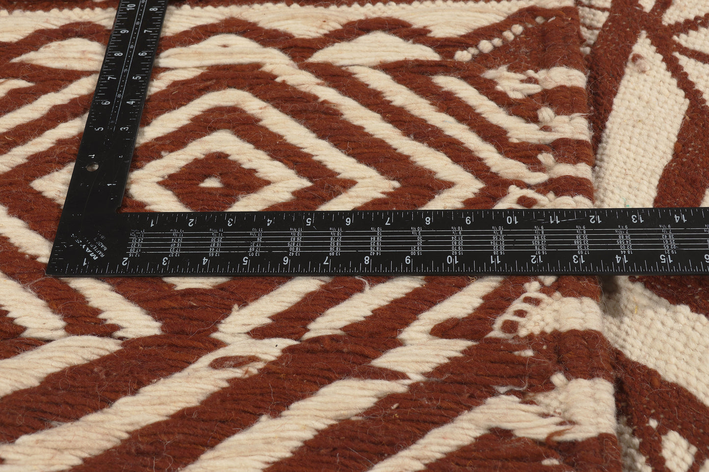 9 x 13 - Brown New Kilim Rug - 22093