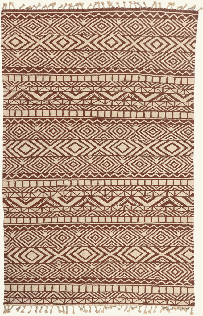 9 x 13 - Brown New Glaoui Moroccan Rug - 22093