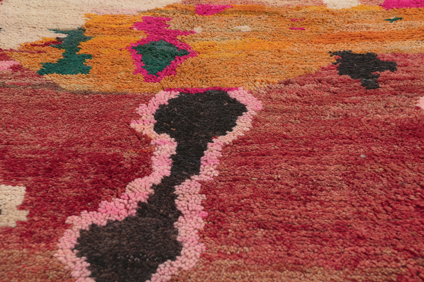 10 x 13 - Multicolor New Boujad Moroccan Rug - 22095